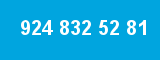 924 832 52 81 924 832 52 81